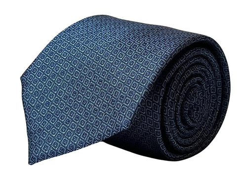 midnight blue grey tie with snakeskin design style effect